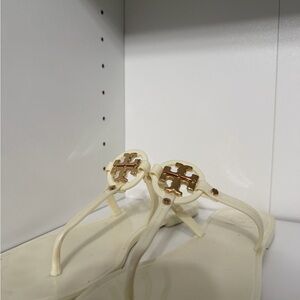 Tory Burch White Sandals